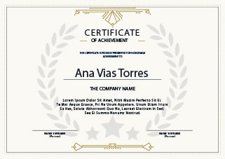 certificate certificate